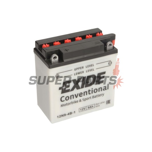 Акумулатор -EXIDE- 12N9-4B-1, 9Ah 12V