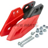 Водач за верига -POLISPORT- червен, полиуретан, HONDA CRF 250/450 2007-2023