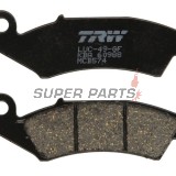 Накладки -TRW- MCB574, Honda NX125 Transcity, NX250, XL250R Baja, XLR125R, XR250R/600R, Kawasaki KX125