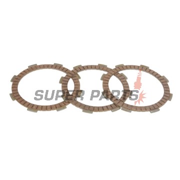 Съединител комплект (дискове) -FERODO- FCD0109, Honda CB 50J (1977-1981), CRF 80F (2004-2013), CT 110K (1990-2003), CY 50/80 (1978-1981), MB/MBX 50 (1980-1986), MT/MTX 50 (1980-1993), NSR 50 (1989-1996), XR 75/80/80R (1975-2010)