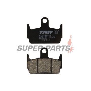 Накладки -TRW- MCB686, Honda X8R/SZX/XL 50 1977-2002; Kymco Heroism 150 1995-2000; SYM Jet Sport-X 50 2006-2010