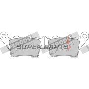 Накладки -FERODO- FDB2005EF, Aprilia ETV Caponord / Pegaso, BMW C / C1 / F / S, Ducati Monster / Scrambler, Gas Gas EC / MC, Honda CB / NX / SLR, Husaberg FE / FC, Husqvarna CR / SM / TC / TE / WR, KTM Duke / EXC / LC4 / SX / Super Duke, Triumph Street Tr