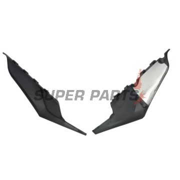 Задни странични пластмаси -POLISPORT- 8423200011 CEM, бели (долни), HUSQVARNA FC, TC 125-450 2019-2021