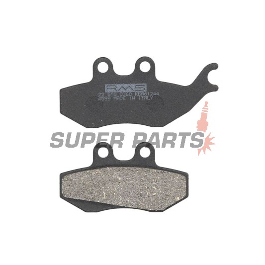 Накладки -RMS- 22 510 0360, Aprilia MX 50 2004, Aprilia Pegaso 125 1991-1994, Aprilia Pegaso 50 1992-1994, Aprilia RS 50 1999-2005, Aprilia RX 125 1990-1993, Aprilia RX 50 1991-2006, Aprilia Tuareg 125 1989-1992, Beta Alp 350 2004-2015
