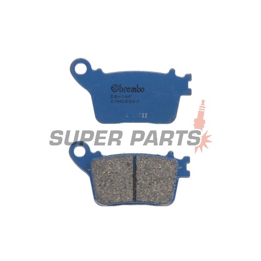 Накладки -BREMBO- 07HO5907, Honda CB/CBR, Yamaha MT/YZF, Suzuki GSF/DL, Kawasaki Z 250-1300cc (1991-2022)
