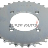Заден пиньон -JT- JTR834,35, 35 зъба, стоманен, Yamaha BW 80 1986-1988, 1990, PW 80 1983-2010, RD 50/80 1982-1984, RT 100 1990-2000, TT-R 110 2008-2020, TT-R 50 2006-2020, TT-R 90 2000-2008, YB 100 1980-1994