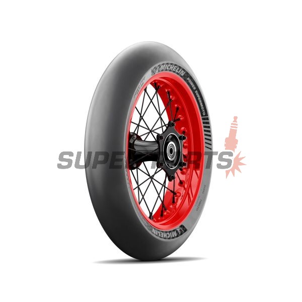 Предна състезателна гума -MICHELIN- 120/75R16.5, POWER SUPERMOTO A