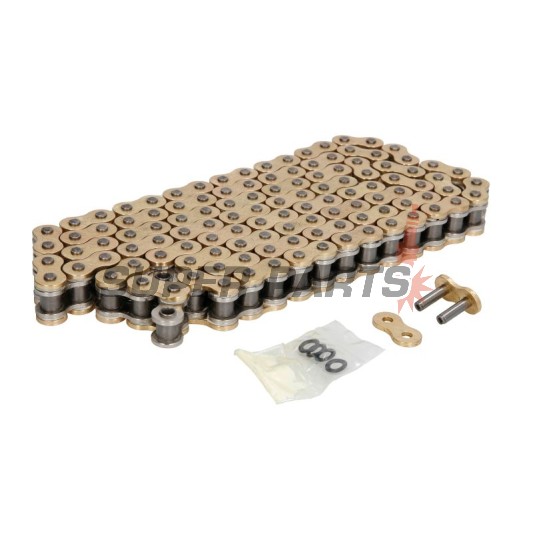 Верига -JT- JTC530Z3GS118RL, размер 530, 118 звена, двойно усилена, златна