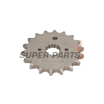 Преден пиньон -JT- JTF513,18, 18 зъба, Cagiva Raptor 1000 2001-2006, V-Raptor 1000 2001-2006, X-Raptor 1000 2002-2003, X-Tra Raptor 1000 2001-2005, Kawasaki GPX 500 1988, GPX 600 1988-1990, 1993-2000, GPX 750 1987-1988, GPZ 305 1983