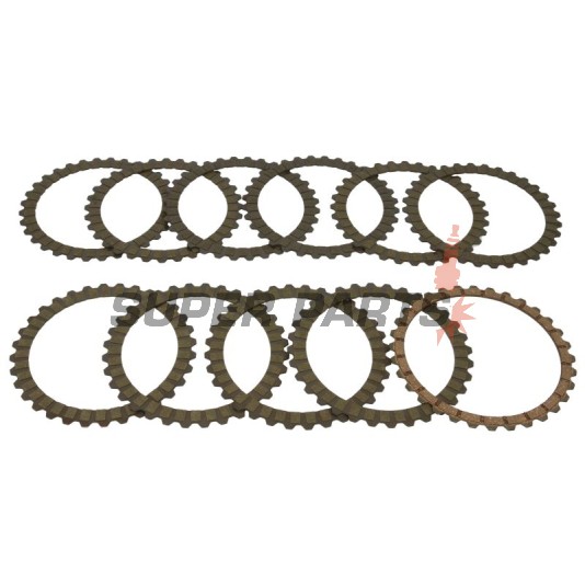 Съединител комплект (дискове) -TRW- MCC341-11, Suzuki GSX-R1100W (1993-1998), Suzuki RF900R (1994)