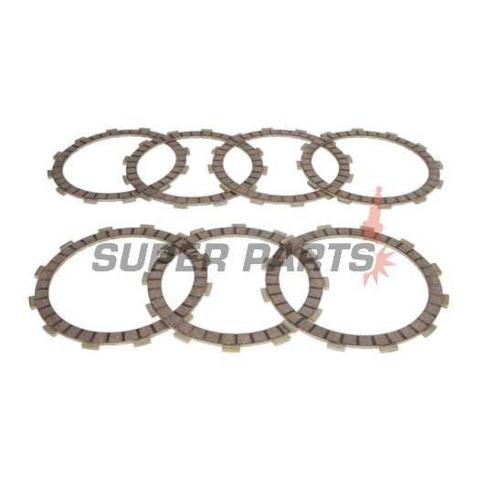 Съединител комплект (дискове) -4 RIDE- TCS1291, Honda CBR 125R 2004-2015, Honda CG 125M1 2002-2003, Honda CRF 230L 2008-2009