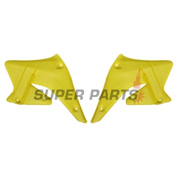 Предни странични пластмаси -POLISPORT- жълти, SUZUKI RM-Z 250 2004-2006