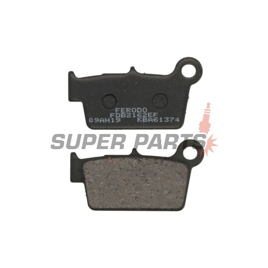 Накладки -FERODO- FDB2162EF, Aprilia RXV / SXV 450 / 550, Beta RR / Xtrainer 250-480, Kawasaki KLX / KX 250 / 450, Suzuki RM-Z 250 / 450, TM EN / SMR 125-530, Yamaha WR / YZ 125-450 2003-2019
