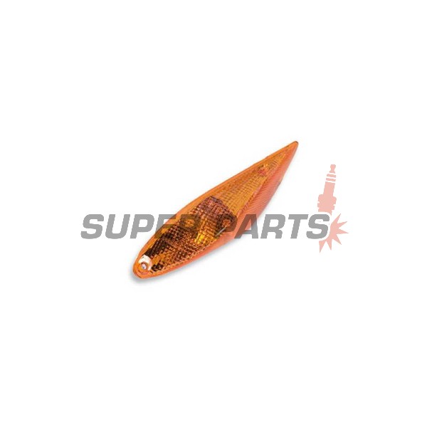 Стъкло за мигач -VICMA- преден ляв, MBK CW 50 Booster/RS/Rocket/Track, Yamaha CW 50 BWS/Spy/NG/Bump 50cc 1995-2009