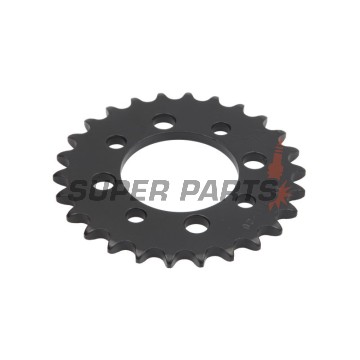 Заден пиньон -JT- JTR801,26, 26 зъба, стоманен, Kawasaki AE 50 1982-1983, AE 80 1981-1983, AR 50 1981-1983, AR 80 1982-1983, KLX 110 2002-2020, Z 125 2019-2020, Suzuki DR-Z 110 2003-2005, FM 50 1980-1998, FR 70 1975-1987, GT 50 1977-1980