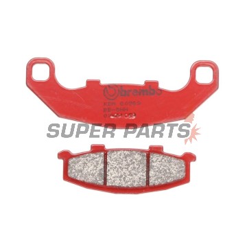 Накладки -BREMBO- 07KA11SA, Kawasaki EX/GPX/GPZ/KR-1/ZR/ZX-4/ZXR 250-550/500 Ninja/Xantus/Zephyr, Suzuki GSX/RG/RGV 1100/250