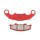 Накладки -BREMBO- 07KA11SA, Kawasaki EX/GPX/GPZ/KR-1/ZR/ZX-4/ZXR 250-550/500 Ninja/Xantus/Zephyr, Suzuki GSX/RG/RGV 1100/250