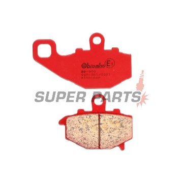 Накладки -BREMBO- 07KA16SP, Aeon Overland 125-180, Arctic Cat DVX 90, Benelli Caffenero 250, Cagiva Canyon/Elefant 500-1000, CAN-AM Commander/Maverick 800-1000, Honda CBF/NSR/XL 50-250, Kawasaki Ninja/KLE/Z 125-1000, Yamaha XTZ/YBR/YFM 50-750, Triumph Bon