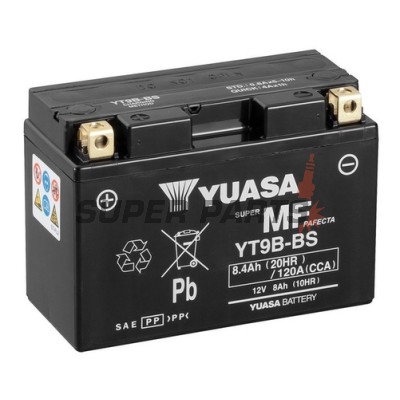 Акумулатор -YUASA- YT9B-BS, 8Ah 12V