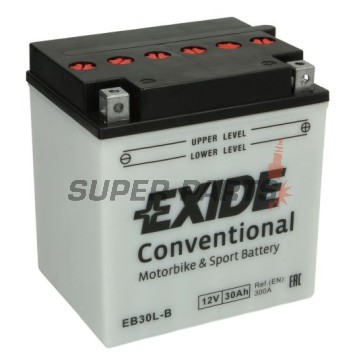 Акумулатор -EXIDE- YB30L-B, 30Ah 12V