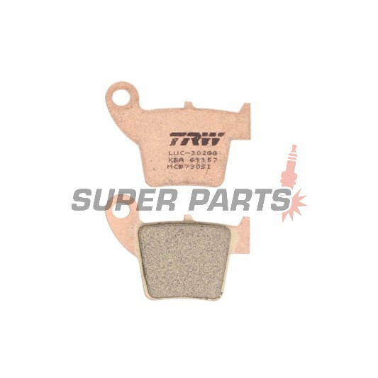 Накладки -TRW- MCB730SI, Aprilia MXV, Honda CR/CRE/CRF/CRM - 125-500cc, 2000-2014