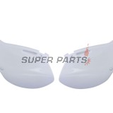 Задни странични пластмаси -POLISPORT- бели, KAWASAKI KX 125/250 1999-2002