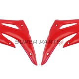 Предни странични пластмаси -POLISPORT- червени, HONDA CR 85 2003-2007