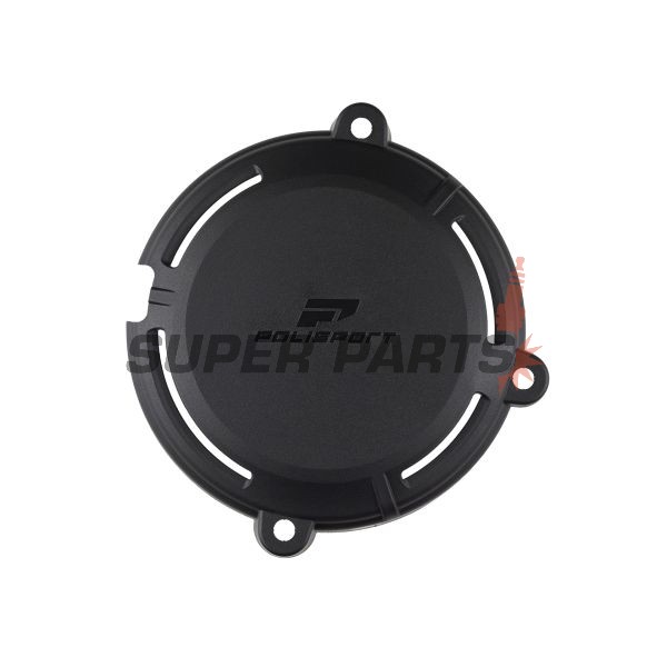 Предпазител за капак на съединителя -POLISPORT- черен, SHERCO SE 250/300 2024