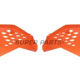 Предни странични пластмаси -POLISPORT- оранжеви, KTM SX 65 2009-2015