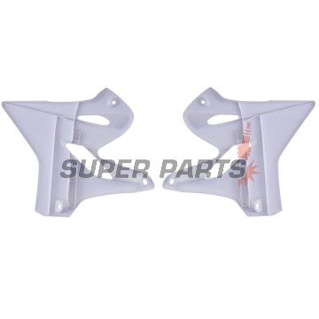 Предни странични пластмаси -POLISPORT- бели, YAMAHA YZ 125/250 2015-2021