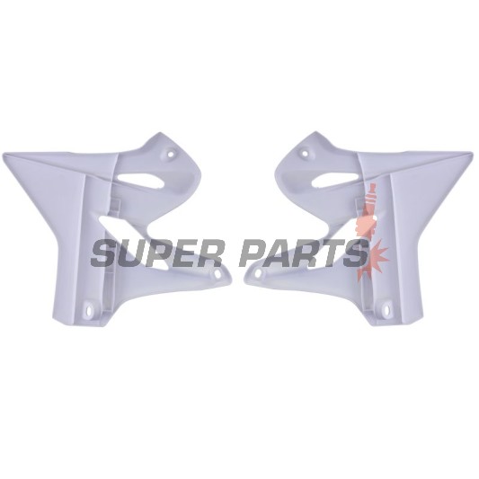 Предни странични пластмаси -POLISPORT- бели, YAMAHA YZ 125/250 2015-2021