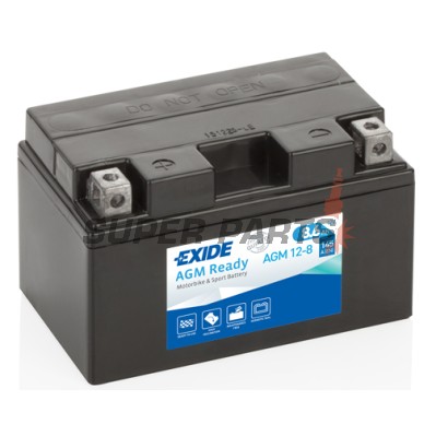 Акумулатор -EXIDE- YTZ10S-BS READY, 9Ah 12V