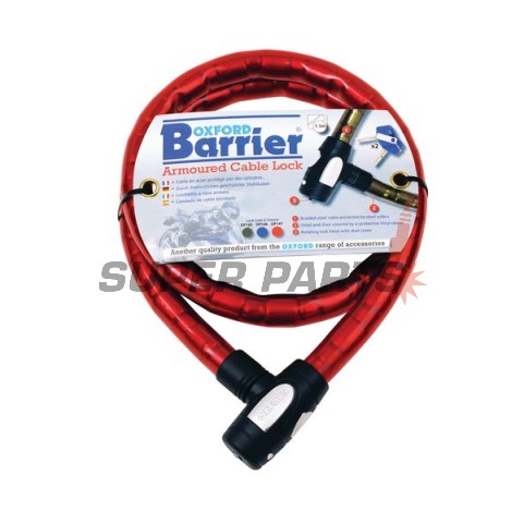 Верига с катинар -OXFORD- Barrier 25mm, червено