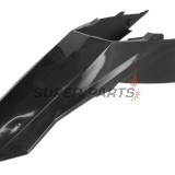 Заден калник/опашка + странични пластмаси -POLISPORT- черни, GAS GAS EC 125-450 2010-2011