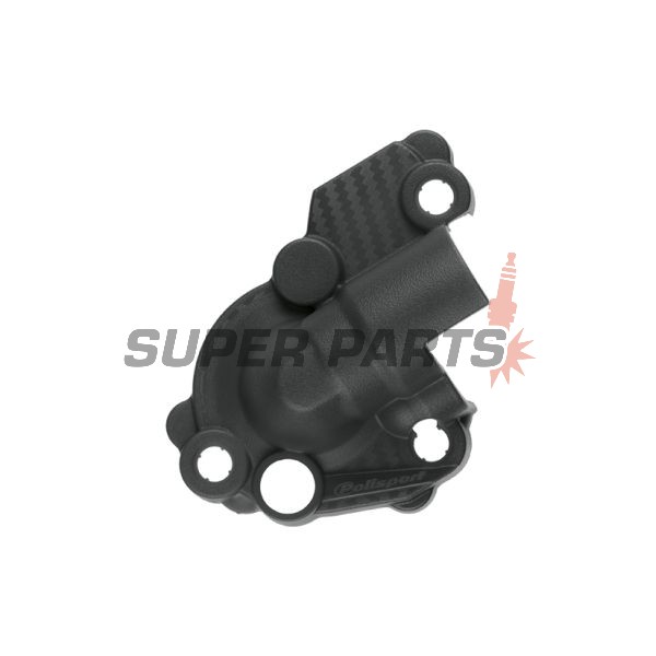 Предпазител водна помпа -POLISPORT- черен, YAMAHA YZ 250/450 2010-2024