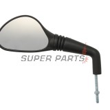 Огледало -RMS- ляво, Peugeot Speedfight 100 1997-2000, Peugeot Speedfight AC 50 1997-1999, Peugeot Trekker 100 1998, Peugeot Trekker Road 100 1998, Peugeot Vivacity 50 1999-2002, Peugeot X-Fight 50/100 2000