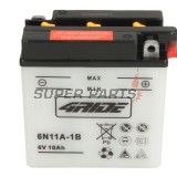 Акумулатор -4 RIDE- 6N11A-1B 4RIDE, 11Ah 6V