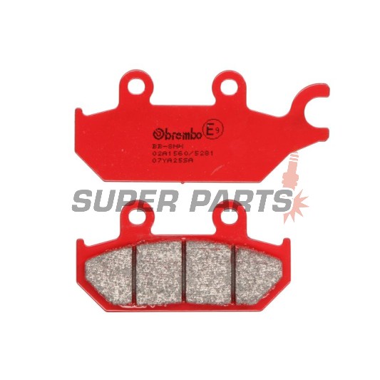 Накладки -BREMBO- 07YA25SA, Yamaha XT 600/600Z (Tenere) 1991-2003