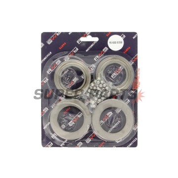 Лагери за предница комплект -RMS- Aprilia Atlantic 500 2001-2004, Aprilia Leonardo 125 1996-2002, Aprilia Leonardo 150 1997-2002, Aprilia Leonardo 250 1999-2004, Aprilia Scarabeo 125 1999-2006, Aprilia Sportcity 200 2004, 2006