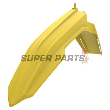 Преден Supermoto калник -POLISPORT- жълт, SUZUKI RM-Z 250/450 2019-2023