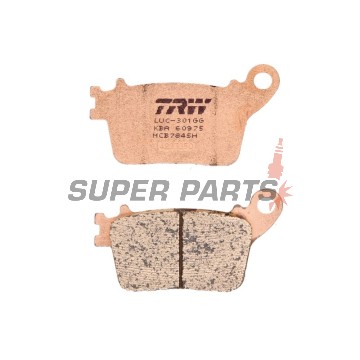 Накладки -TRW- MCB784SH, Honda CB600F Hornet, CBR600RR/1000RR Fireblade; Kawasaki Ninja ZX-6R 636, ZX-10R; Suzuki GSX-R 600/750/1000; Yamaha YZF-R1/R6 (2006-2020)