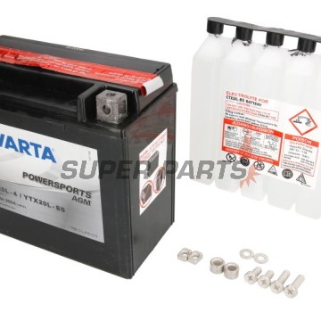 Акумулатор -VARTA- YTX20L-BS, 18Ah 12V