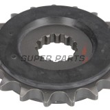 Преден пиньон -JT- JTF1180,19RB, 19 зъба, с гумен демпфер, Triumph Adventurer 900 1996-2001, Daytona 750/1000 1991-1995, Daytona 900/1200 1993-1997, Daytona 955 1997-2006, Legend 900 1998-2001, Speed Triple 1050 2005-2017, 2019