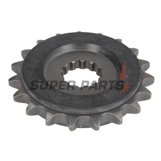 Преден пиньон -JT- JTF1180,19RB, 19 зъба, с гумен демпфер, Triumph Adventurer 900 1996-2001, Daytona 750/1000 1991-1995, Daytona 900/1200 1993-1997, Daytona 955 1997-2006, Legend 900 1998-2001, Speed Triple 1050 2005-2017, 2019