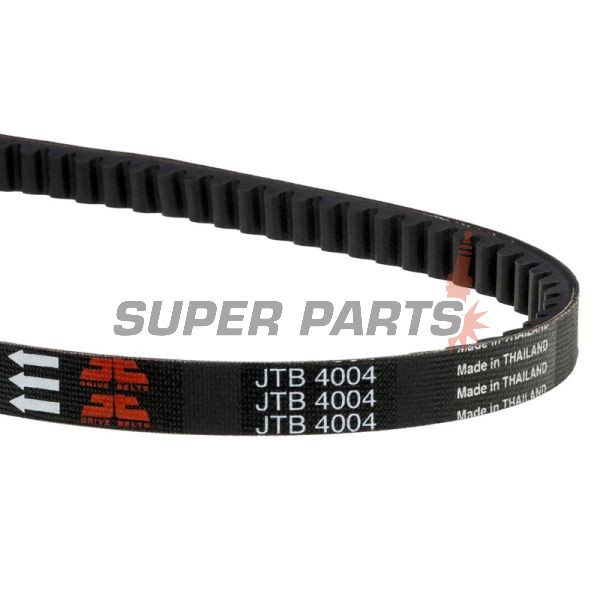 Ремък -JT- JTB4004, 751x16.5mm, Aprilia Amico 50 1992-1999, Area 51 50 1998-2000, Gulliver 50 1994-2000, Rally 50 1995-2004, Scarabeo 50 1993-2003, SR 50 1993-1999, Benelli 491 50 1997-2002, K2 50 1998-2001