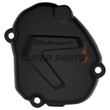 Предпазител за капак на статора -POLISPORT- черен, YAMAHA YZ 125 2005-2024