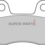 Накладки -FERODO- FDB2119EF, Honda CH125 Spacy, PS125i/150i, SES125/150 Dylan; Suzuki AN250/400 Burgman (1983-2013)