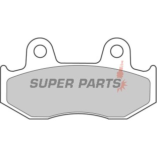 Накладки -FERODO- FDB2119EF, Honda CH125 Spacy, PS125i/150i, SES125/150 Dylan; Suzuki AN250/400 Burgman (1983-2013)