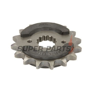 Преден пиньон -JT- JTF513,16RB, 16 зъба, с гумен демпфер, Cagiva Raptor 1000 2001-2006, V-Raptor 1000 2001-2006, X-Raptor 1000 2002-2003, X-Tra Raptor 1000 2001-2005, Kawasaki GPX 500 1988, GPX 600 1988-1990, 1993-2000, GPX 750 1987-1988