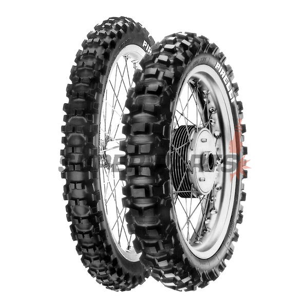 Задна офроуд гума -PIRELLI MOTOR- 140/80-18, SCORPION XC, средно твърда